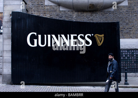 Guinness-Fabrik und Lager-Museum in Dublin Irland Stockfoto