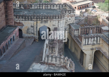 Mehrangarh Fort Jodhpur, Indien Stockfoto