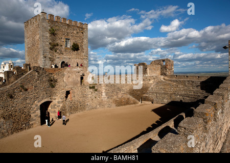 Monsaraz - Bergdorf. Alentejo. Portugal. Europa Stockfoto