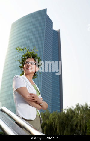 Porträt der Geschäftsfrau Stockfoto