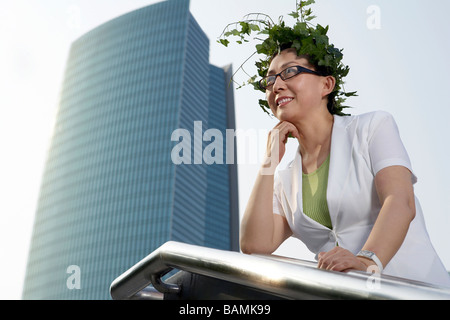 Porträt der Geschäftsfrau Stockfoto