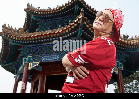 Aktive Senior, im Herzen jung geblieben Stockfoto