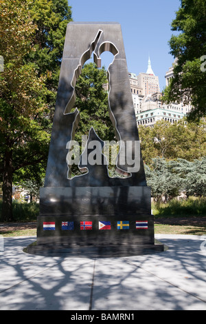 New York Korean War Veterans Denkmal New York City Stockfoto