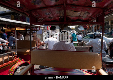 Phnom Penh-Stau. Stockfoto