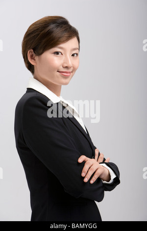 Porträt einer corporate Frau Stockfoto