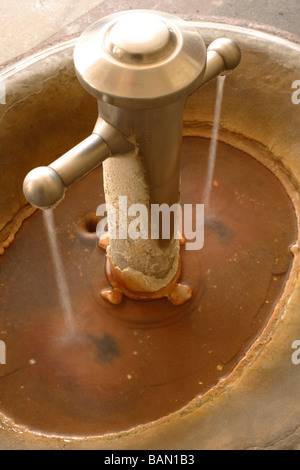 Karlovy Vary-Karlsbad-Spa-Brunnen Böhmen-Tschechien Stockfoto