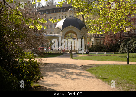 Dvorak Park Karlsbad Tschechische Republik Europa Stockfoto