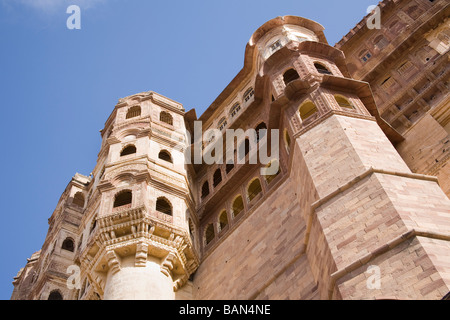 Mehrangarh Fort, Jodhpur, Rajasthan, Indien Stockfoto