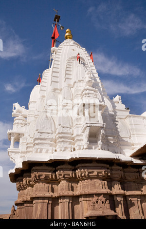 Chamunda-Tempel auf dem Gelände des Mehrangarh Fort, Jodhpur, Rajasthan, Indien Stockfoto