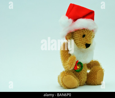 Mini-Vater Cristmas Teddybär (Mini tragen Sammlung) Stockfoto