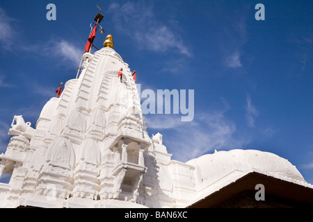 Chamunda-Tempel auf dem Gelände des Mehrangarh Fort, Jodhpur, Rajasthan, Indien Stockfoto