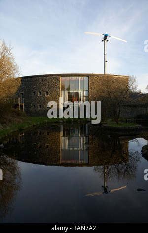 Das Besucherzentrum An Creagan außerhalb Omagh Grafschaft Tyrone Nordirland Stockfoto