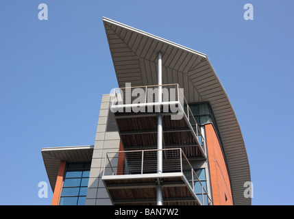 Bürogebäude, Abbey Road, Furness, Cumbria, England, Vereinigtes Königreich, Europa. Stockfoto