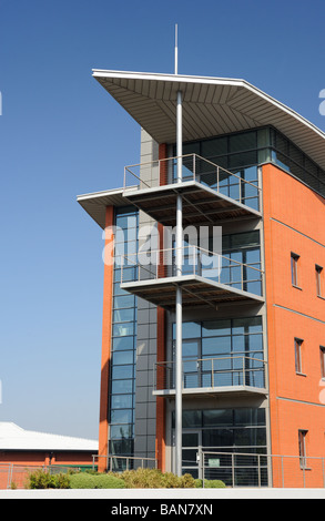 Bürogebäude, Abbey Road, Furness, Cumbria, England, Vereinigtes Königreich, Europa. Stockfoto