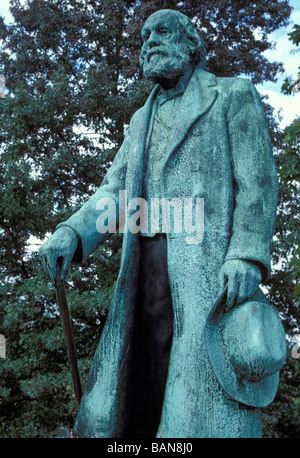 Statue von Edward Everett Hall in Boston Common Stockfoto