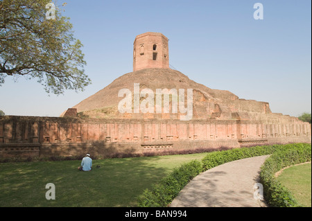 Isipatana Wildpark Sarnath Uttar Pradesh, Indien Stockfoto