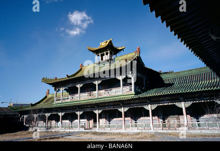 16. Oktober 2006 - eines der sechs Tempel an Winter-Palast des Bogd Khaan in der mongolischen Hauptstadt Ulan-Bator Stockfoto