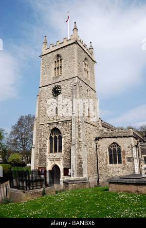 St. Dunstan und All Saints Church in Stepney Hautpstraße Stepney London Stockfoto