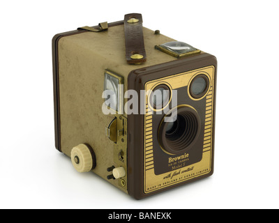 Kodak Brownie Box-Kamera ca. 1952 Stockfoto