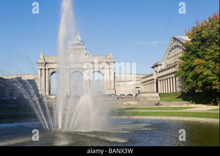 Cinquantenaire-Garten und Arcade-Brüssel-Brabant-Belgien Stockfoto