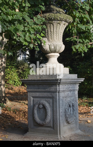 Parc de Bruxelles Statue Brüssel Brabant Belgien Stockfoto