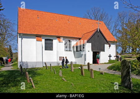 Kirche Kloster, Insel Hiddensee, Mecklenburg-Vorpommern Stockfoto