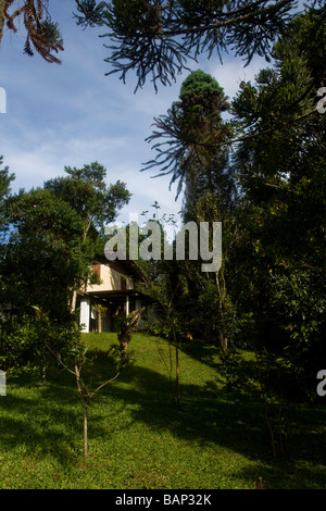 Europäischen Tal - Radwandern in Santa Catarina in Brasilien Stockfoto