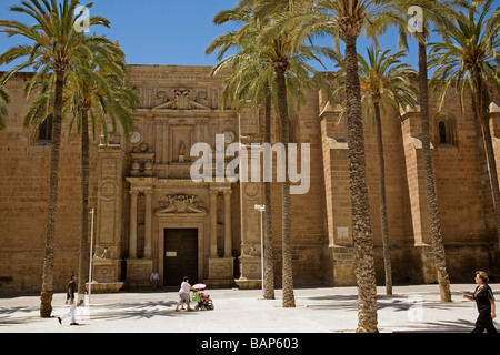 Catedral De La Encarnación Almeria Andalusien España Encarnación Kathedrale Almeria Andalusien Spanien Stockfoto