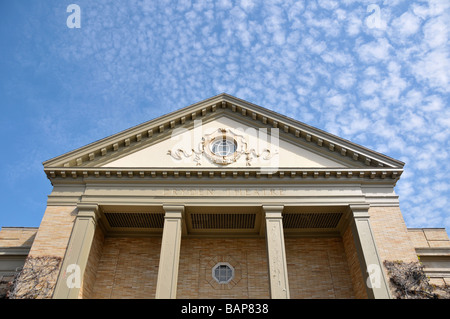 Fassade des Theaters Dryden am International Museum of Photography in des George Eastman House in Rochester, New York USA. Stockfoto