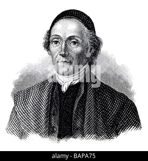 Johann Kaspar Lavater Stockfoto