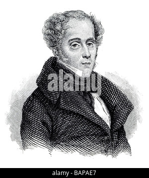 François-René, Vicomte de Chateaubriand Stockfoto