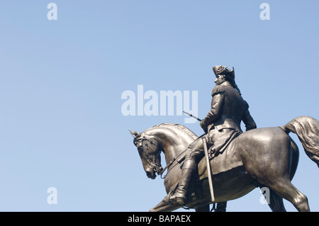 George-Washington-Statue in Boston public garden Stockfoto