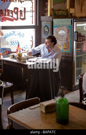 La Perla Bar im Caminito, La Boca, Buenos Aires, Argentinien Stockfoto