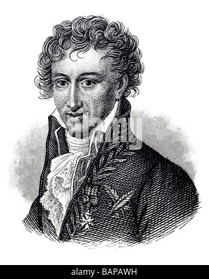 Baron Georges Léopold Chrétien Frédéric Dagobert Cuvier Stockfoto