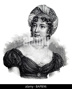Anne Louise Germaine de Staël-Holstein Stockfoto