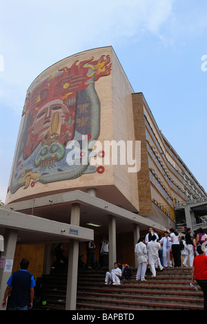 (Universidad Nacional autonoma de Mexico), (unam), oder (nationalen autonomen Universität) in Mexiko Stadt. Stockfoto