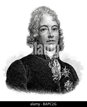 Charles Maurice de Talleyrand-Périgord Stockfoto