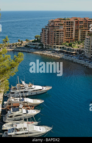 Hafen von Monte Carlo in Monaco Stockfoto