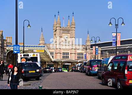 Bristol Temple Meads Bahnhof Stockfoto