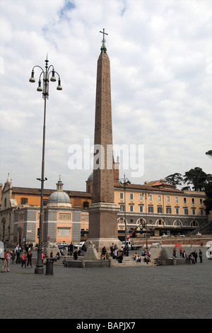 Italien Lazio Rom Piazza del Popolo Stockfoto