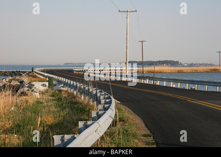 Hooper Island Road Stockfoto