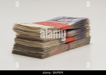 Britische £20-Geldschein Stockfoto