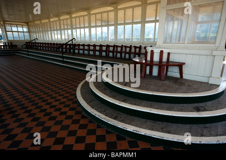 Nayland Abri an Margate Strandpromenade T S Eliot Teil des The Waste Land komponierte Stockfoto