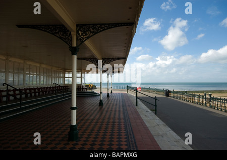 Nayland Abri an Margate Strandpromenade T S Eliot Teil des The Waste Land komponierte Stockfoto