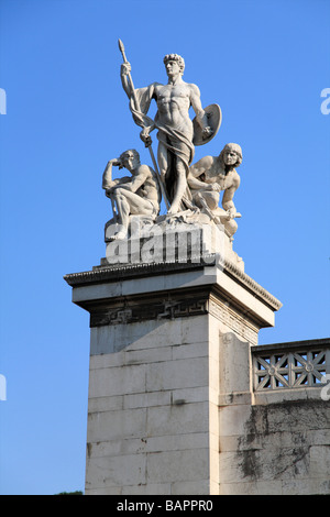 Italien Lazio Rom il Vittoriano detail Stockfoto