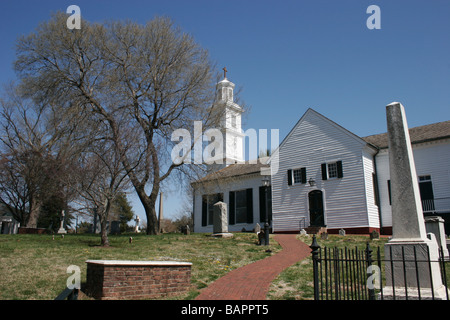 St.Johannes Kirche in Richmond, VA. Die Website von Patrick Henry berühmten "Gib mir Freiheit oder geben Sie mir Tod Rede" Stockfoto