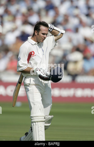 England Cricketer Michael Vaughan Stockfoto