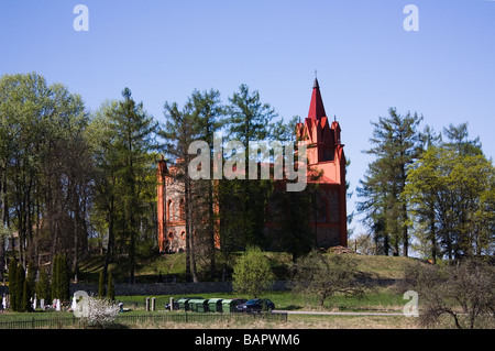 Gotische Kirche in Litauen Stockfoto