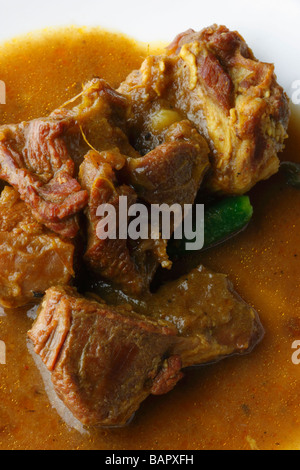 Mangsherkari ist ein Bengali nicht vegetarisches Gericht. Stockfoto