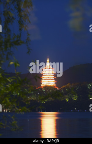 JINSI Si auf Xi Hu Westsee, Hangzhou, China Stockfoto